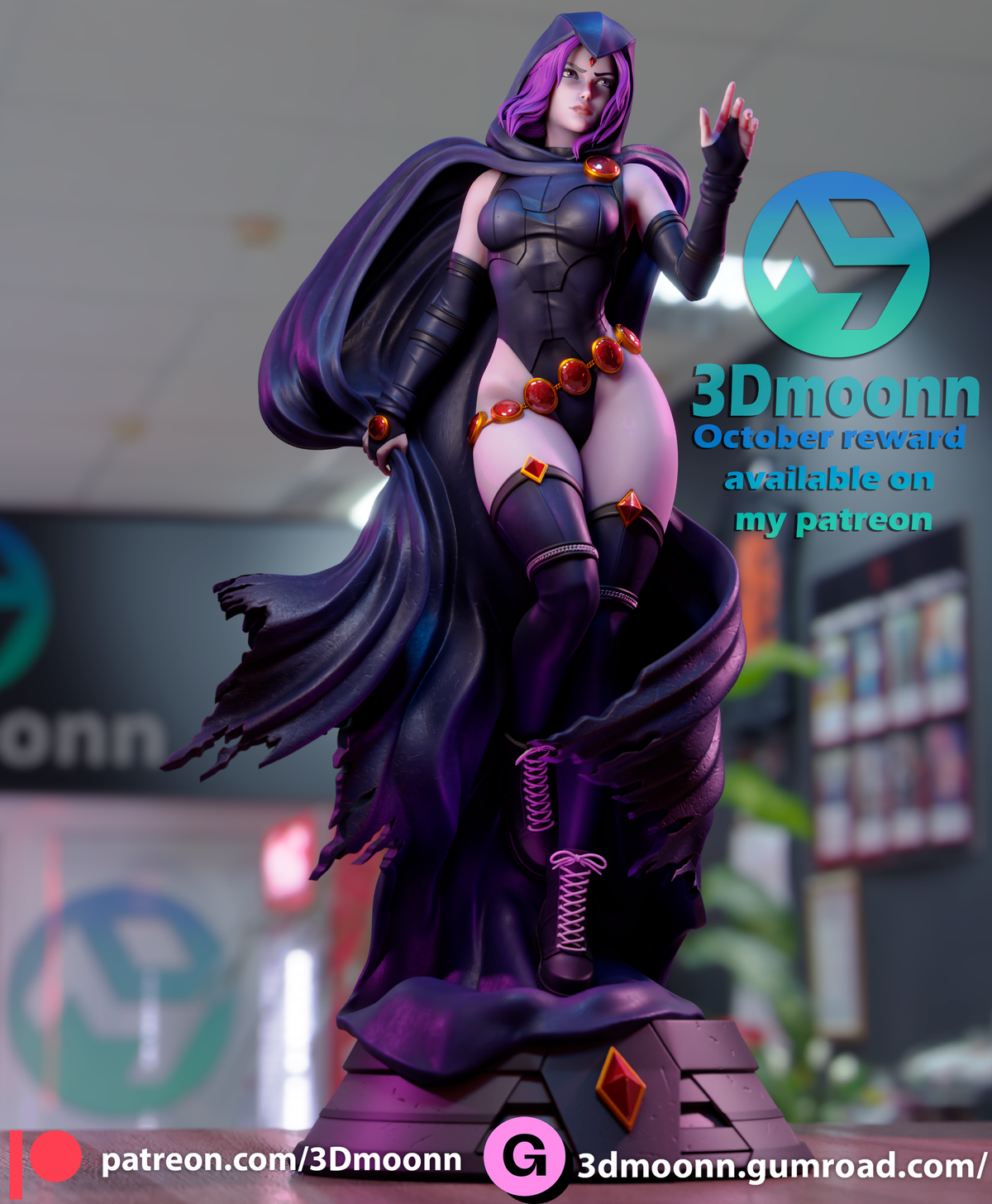 Shadow Lord resin garage kit - product image by 3DMoonn