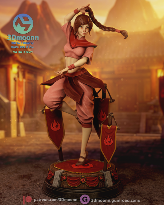 Blazing Martial Artist