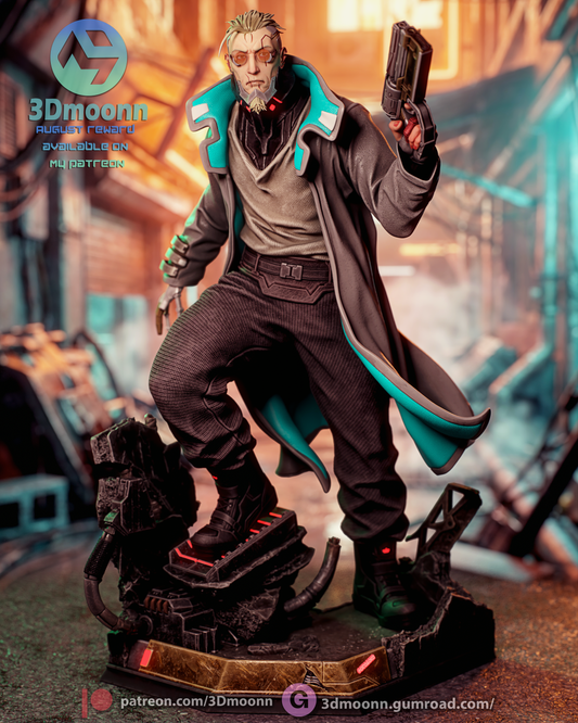 Cybernetic Tanker resin garage kit - product image by 3DMoonn