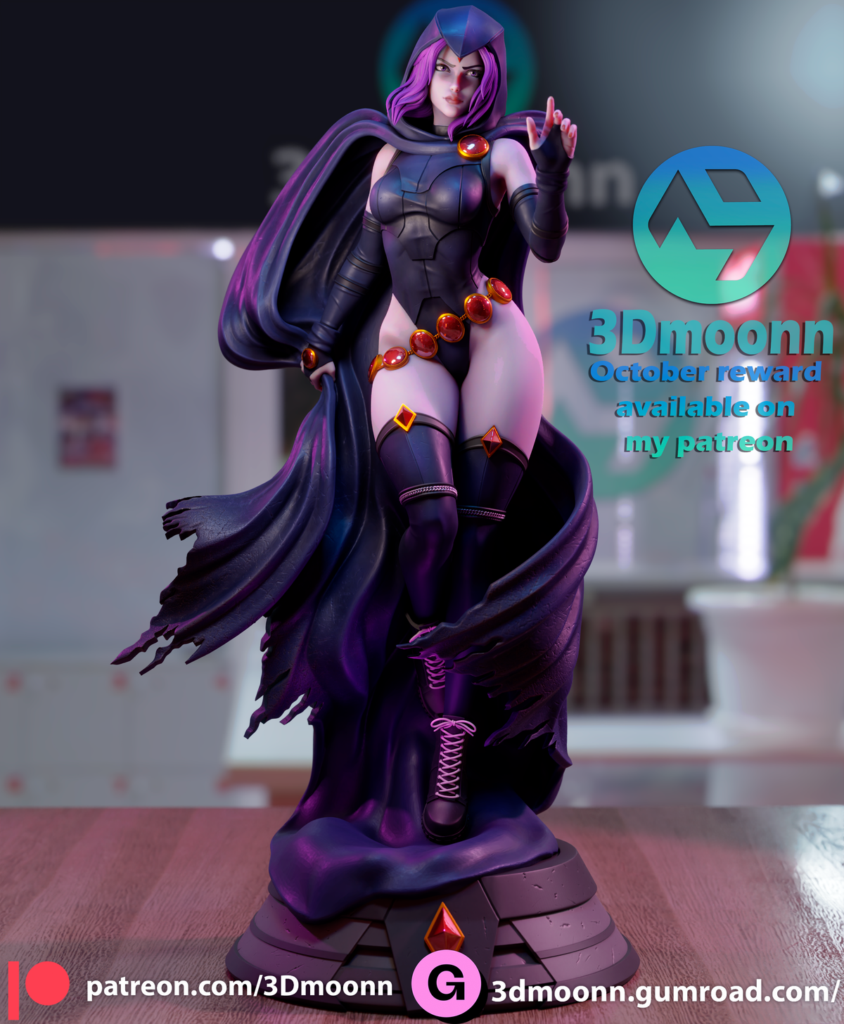 Shadow Lord resin garage kit - product image by 3DMoonn