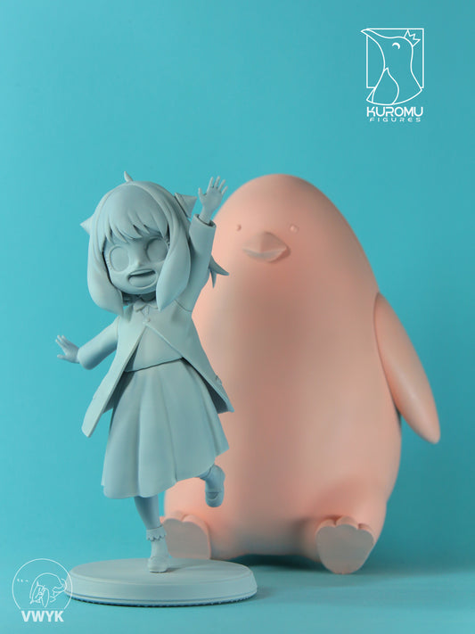 Psychic Girl & Penguin Friend