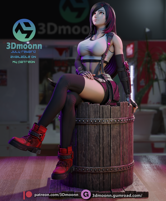 Ferocious Fistfighter resin garage kit - product image by 3DMoonn