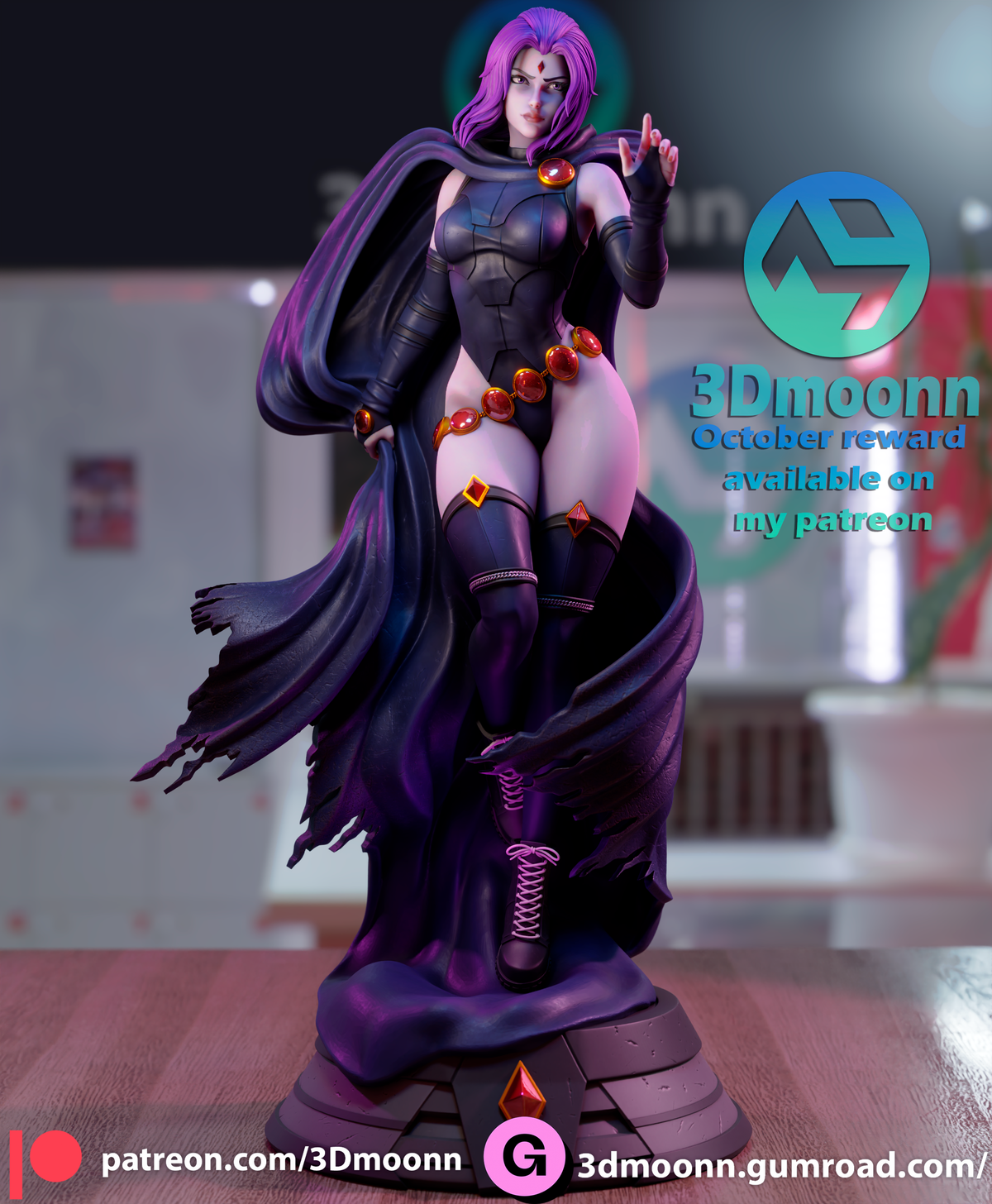 Shadow Lord resin garage kit - product image by 3DMoonn