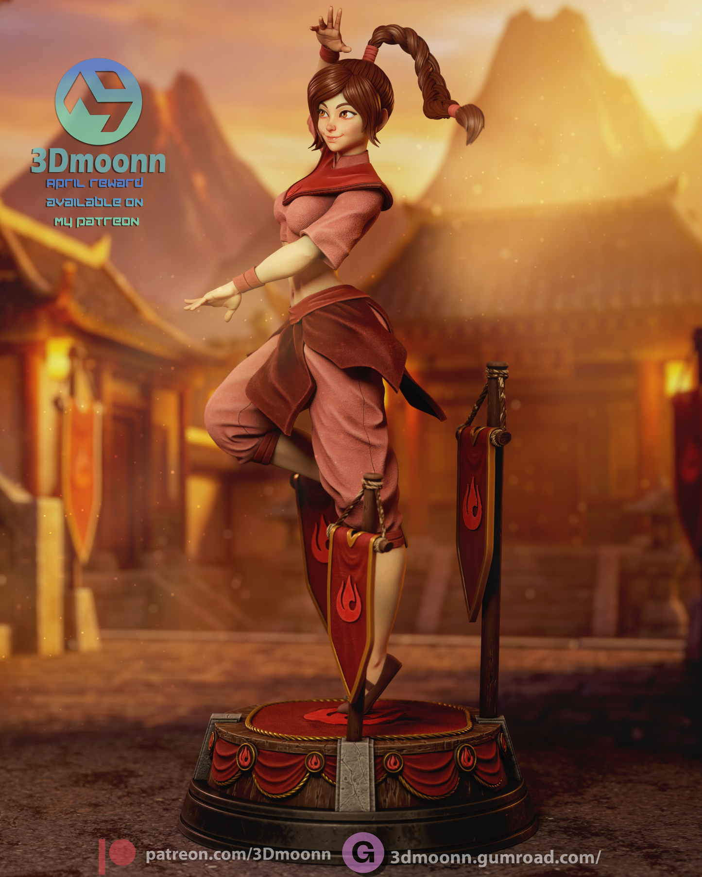 Blazing Martial Artist