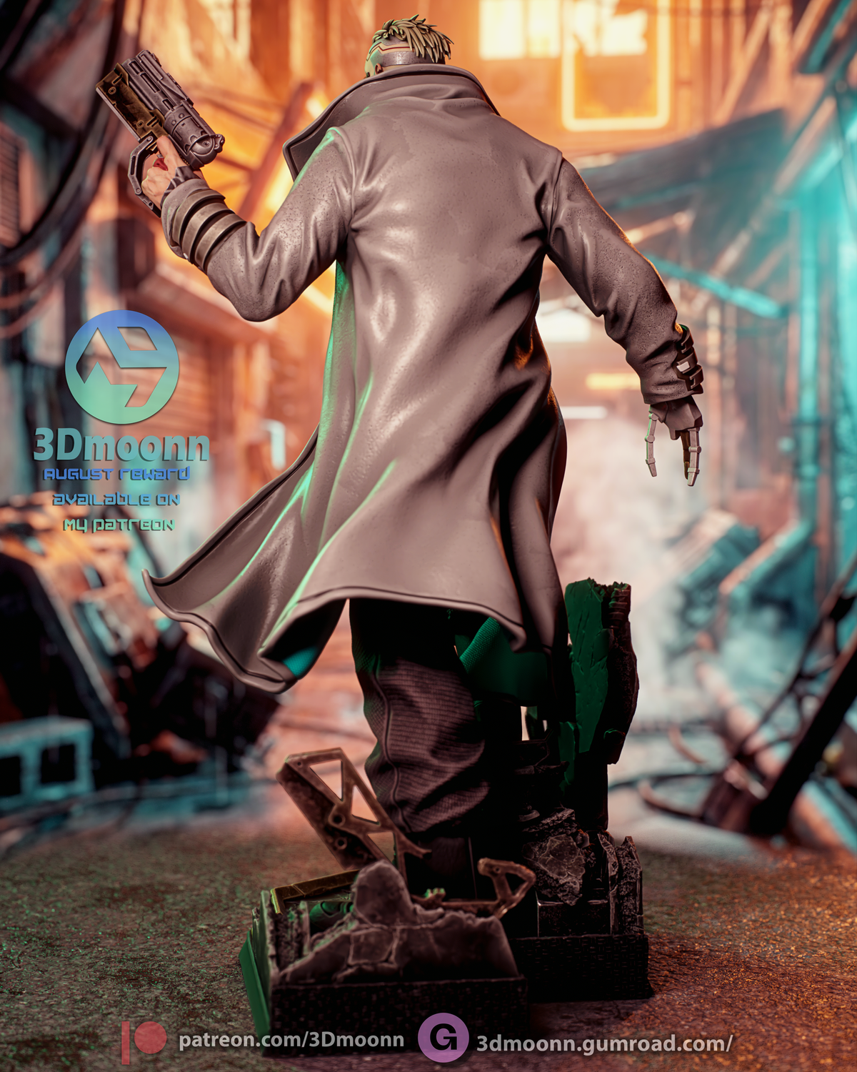Cybernetic Tanker resin garage kit - product image by 3DMoonn