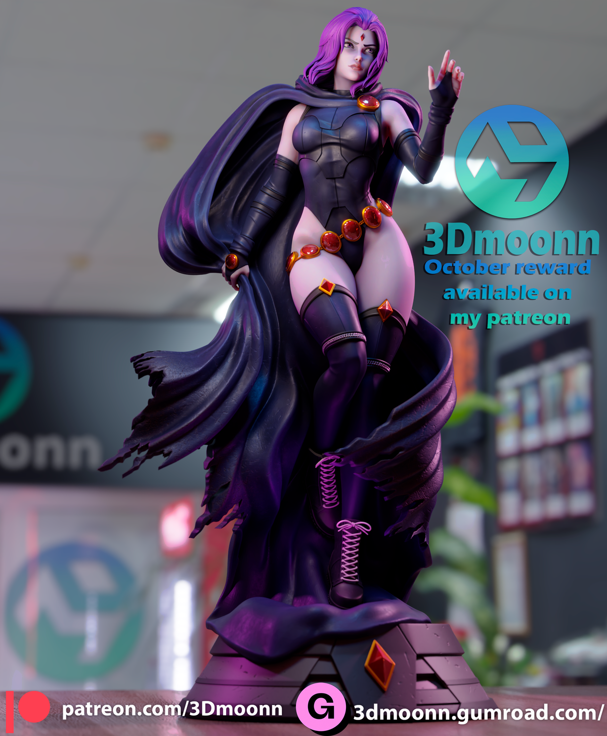 Shadow Lord resin garage kit - product image by 3DMoonn