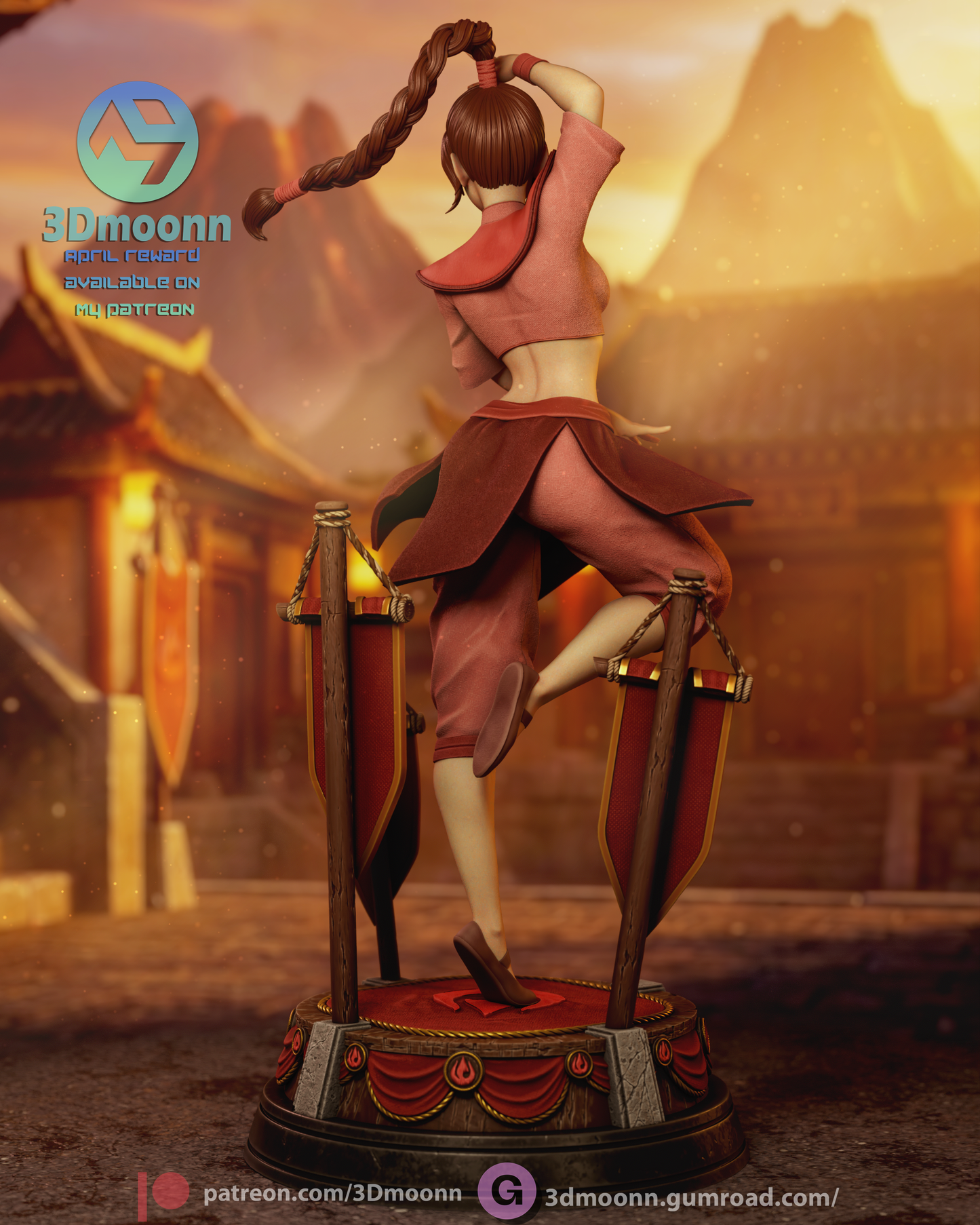 Blazing Martial Artist