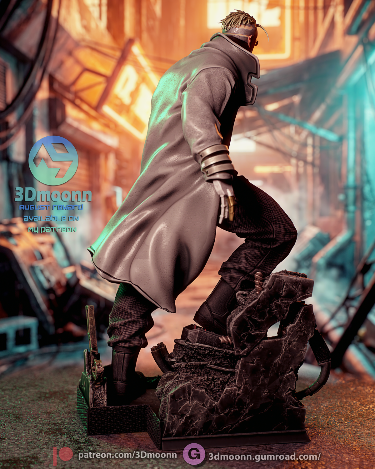 Cybernetic Tanker resin garage kit - product image by 3DMoonn