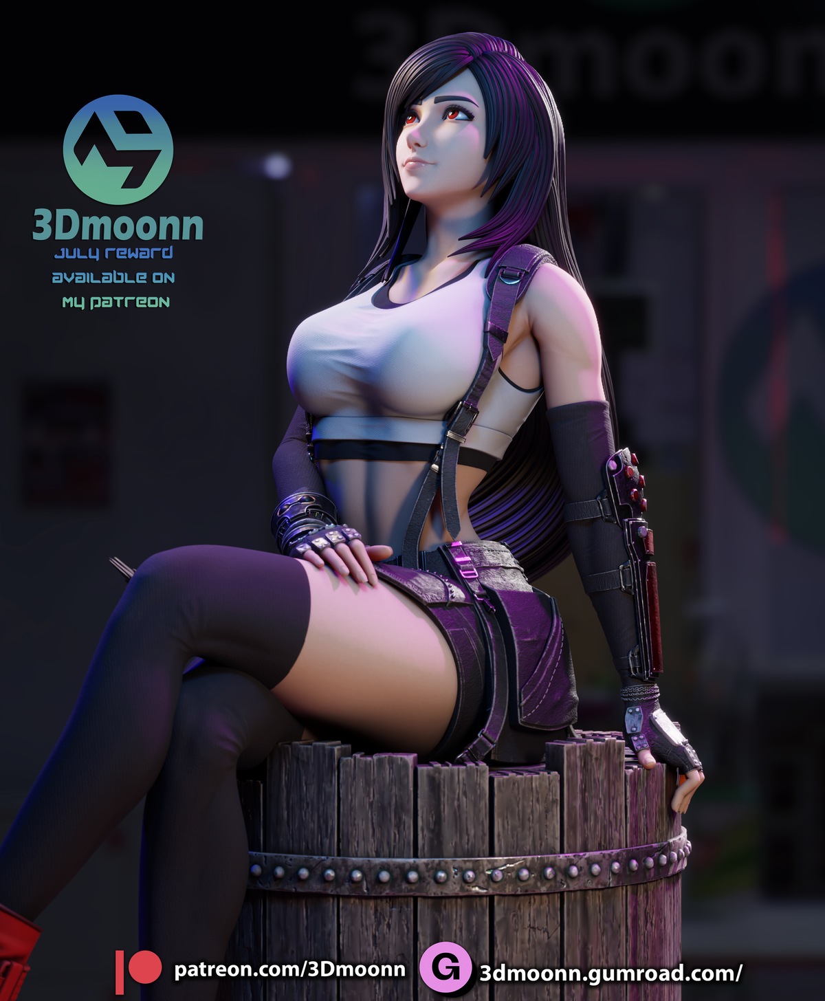 Ferocious Fistfighter resin garage kit - product image by 3DMoonn