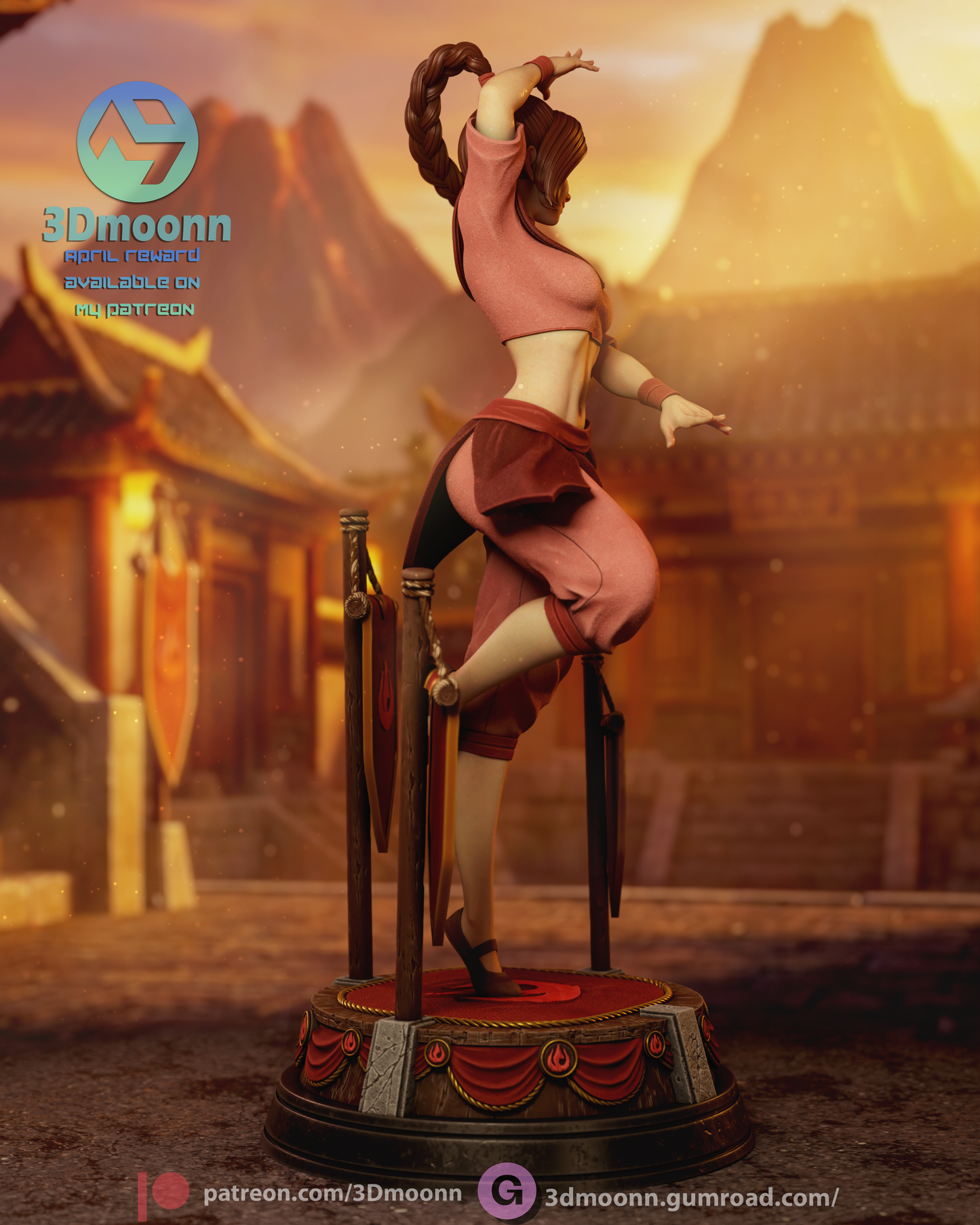 Blazing Martial Artist