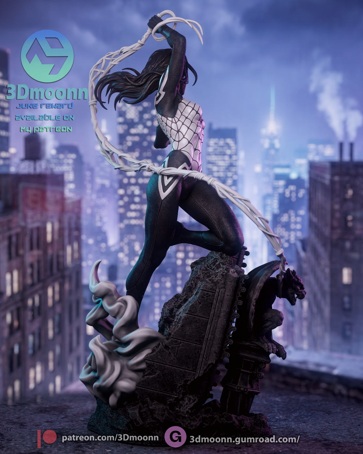 Silk Arachnid resin garage kit - product image by 3DMoonn