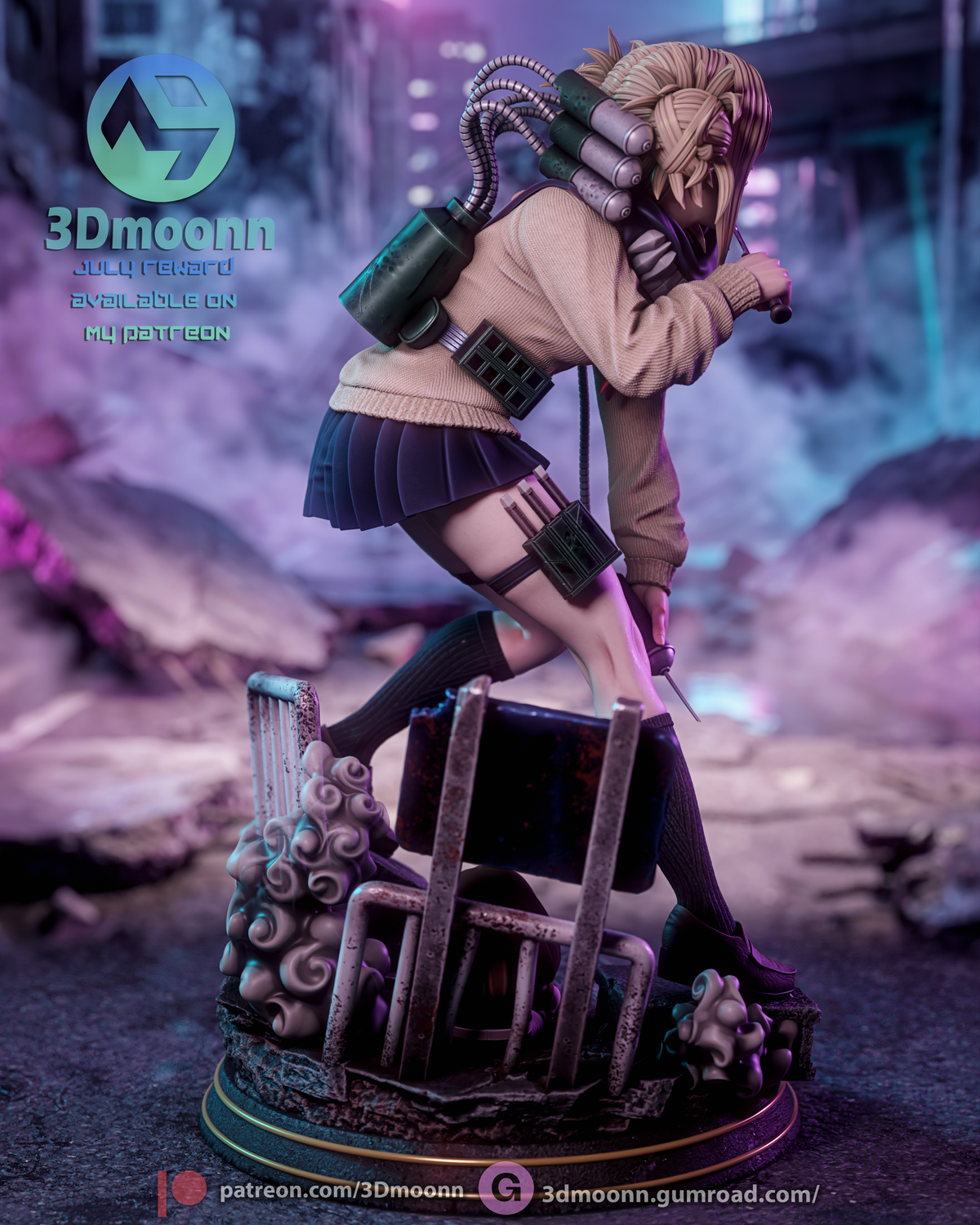 Blood Mimic resin garage kit - product image by 3DMoonn