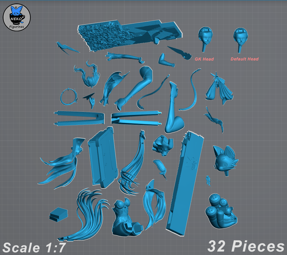 Natural Resonator resin garage kit - product image by Neko Figurines