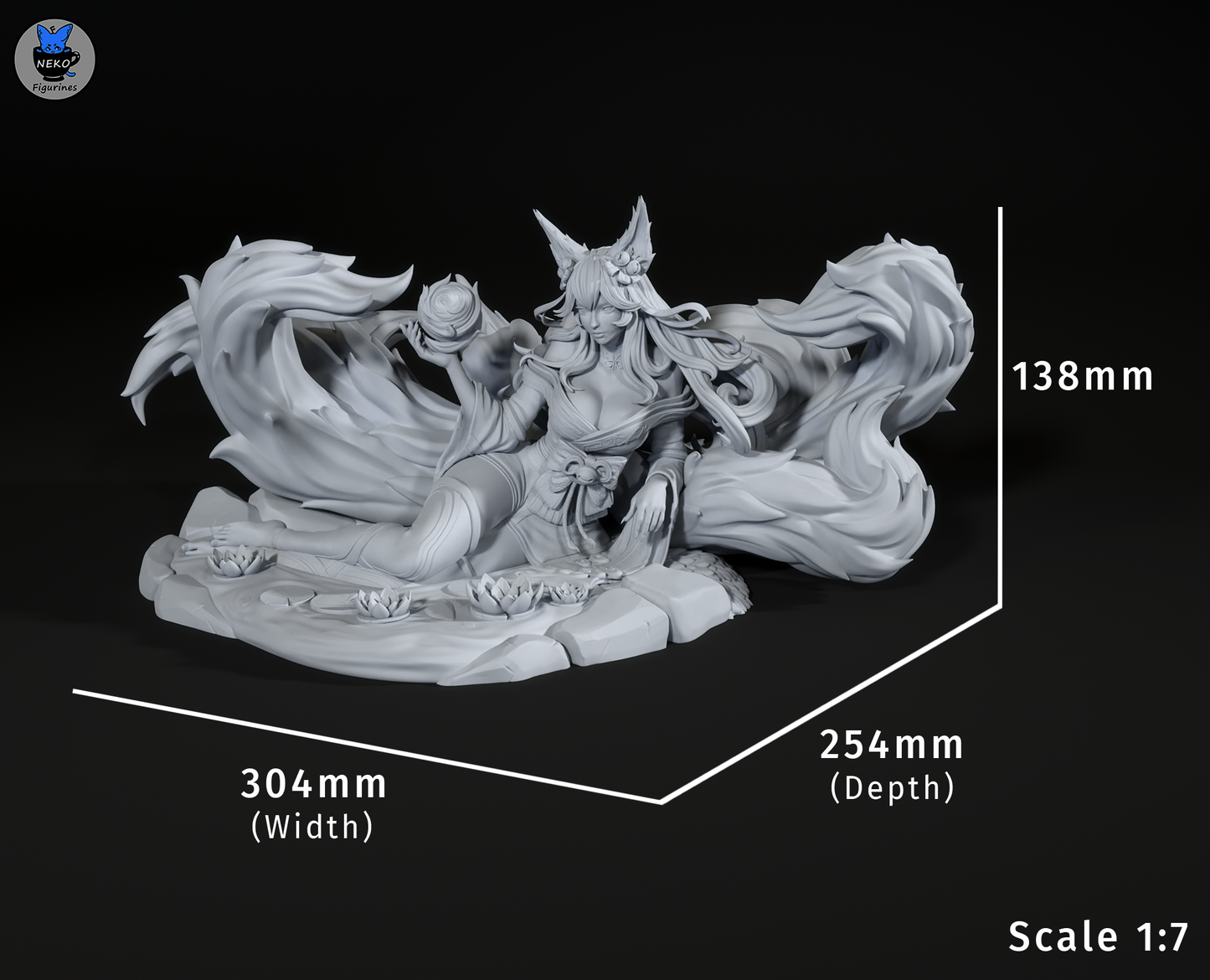 Cherry Blossom Fox-Spirit Mystic
