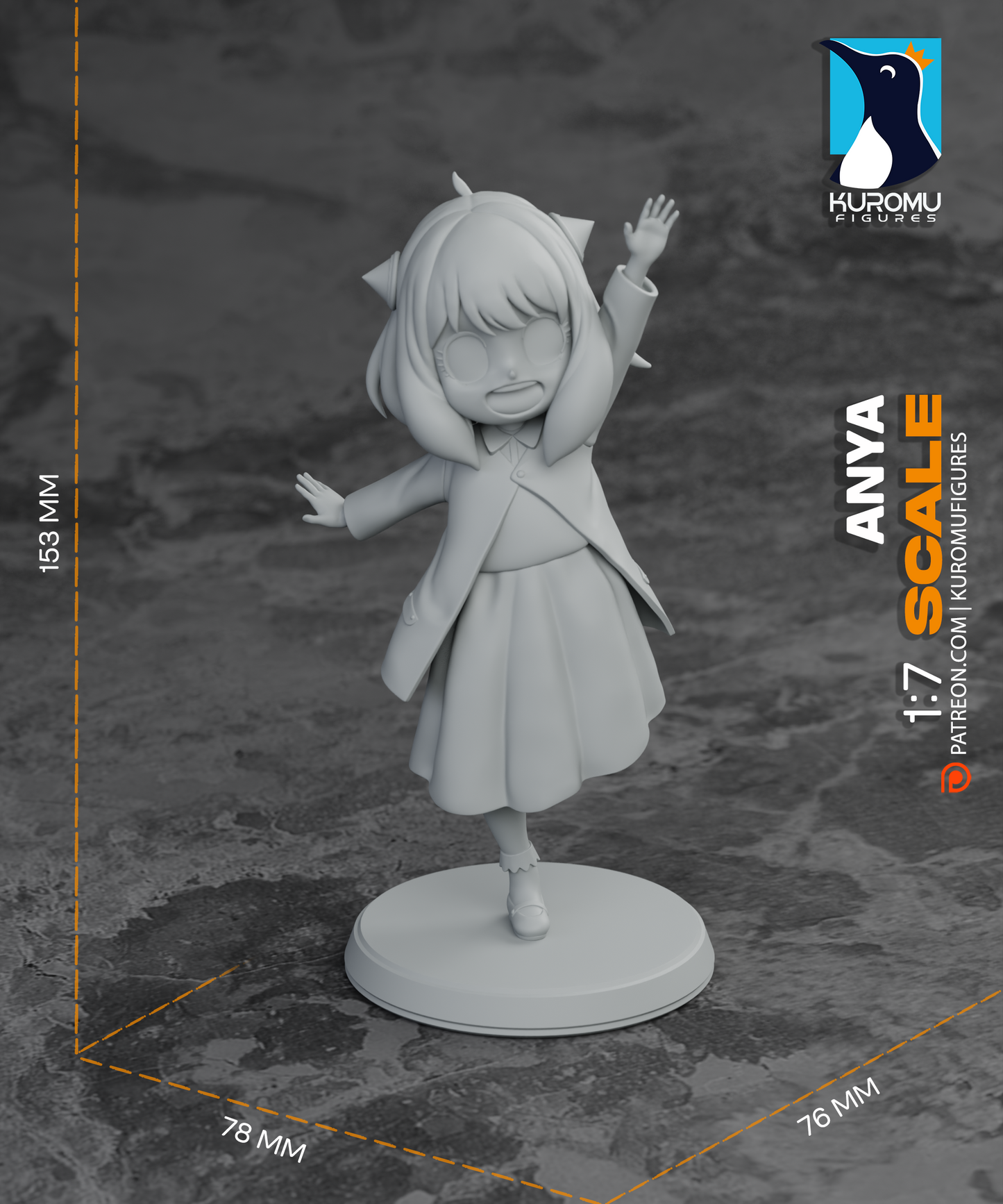 Psychic Girl & Penguin Friend