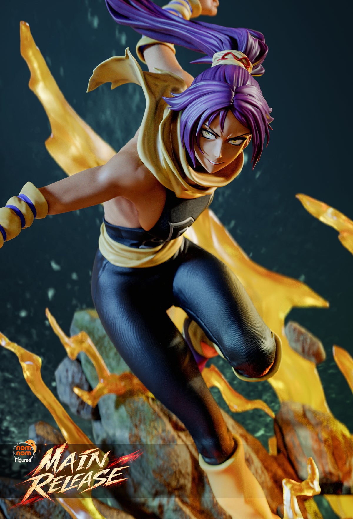 Lightning Ninja resin garage kit - product image by NomNom Figures