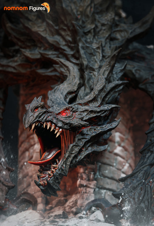 Ancient Dragon resin garage kit - product image by NomNom Figures