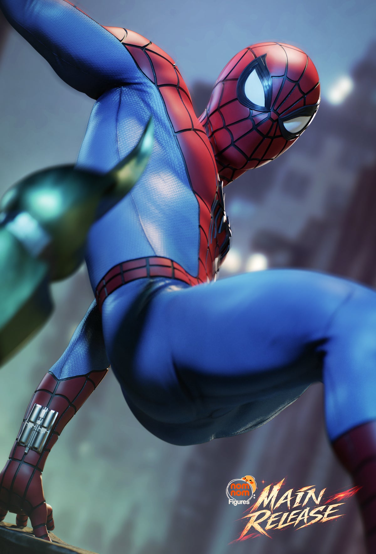 Acrobatic Arachnid resin garage kit - product image by NomNom Figures