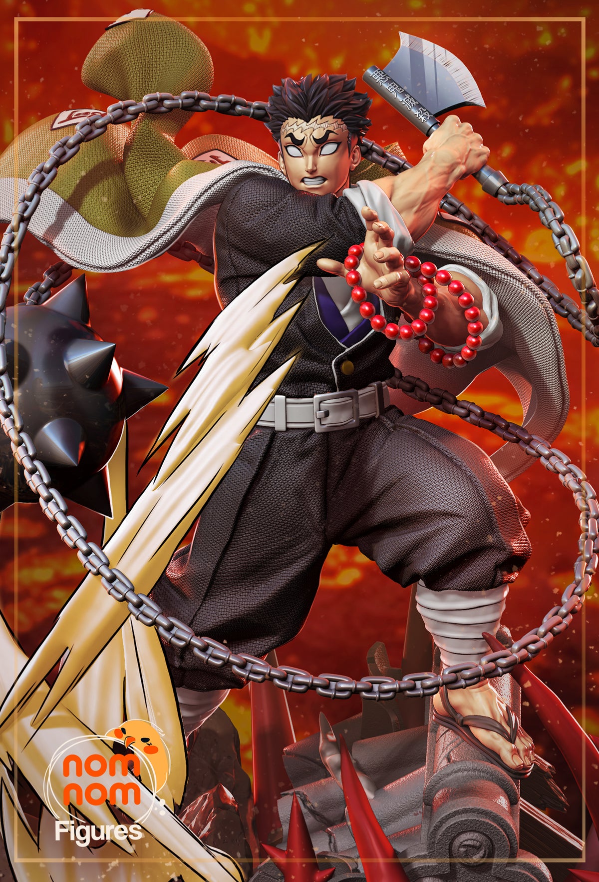Spiritual Samurai resin garage kit - product image by NomNom Figures