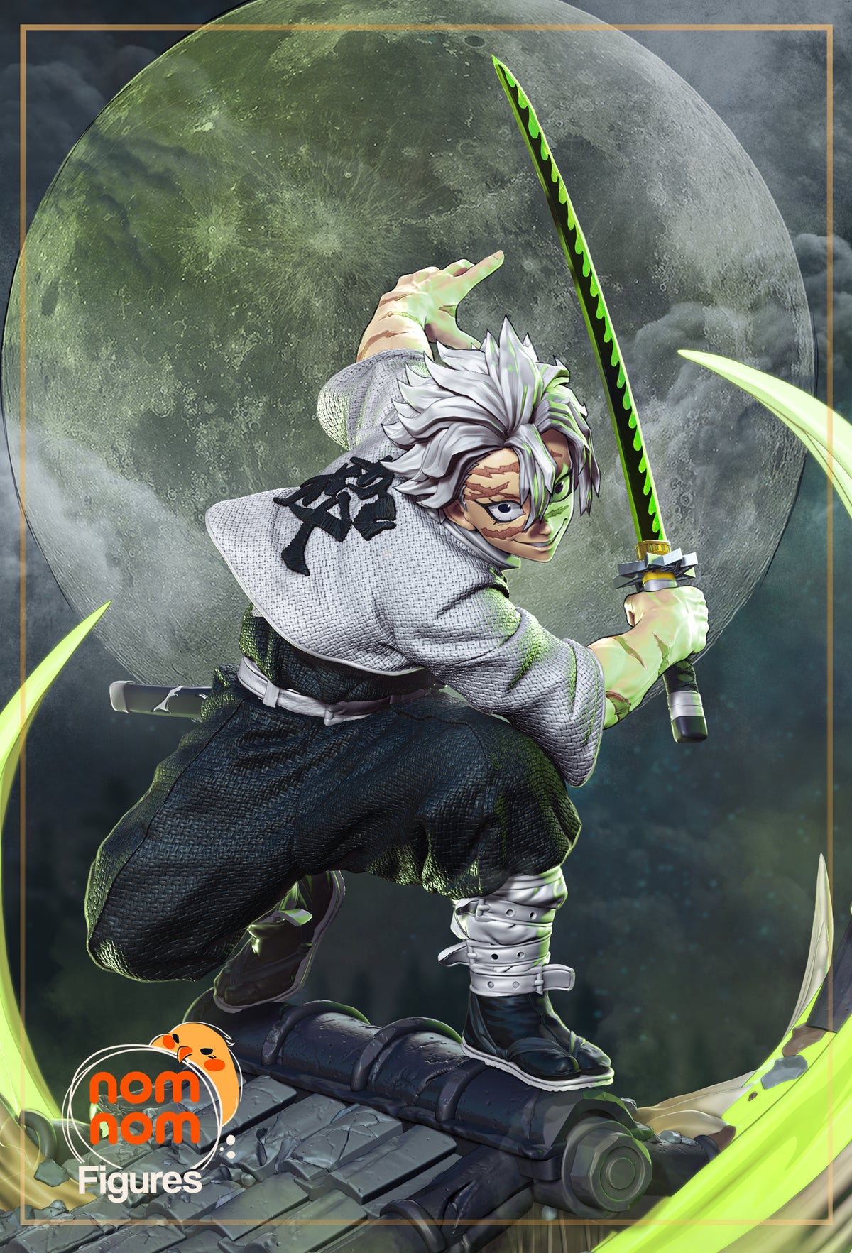 Wind Samurai resin garage kit - product image by NomNom Figures