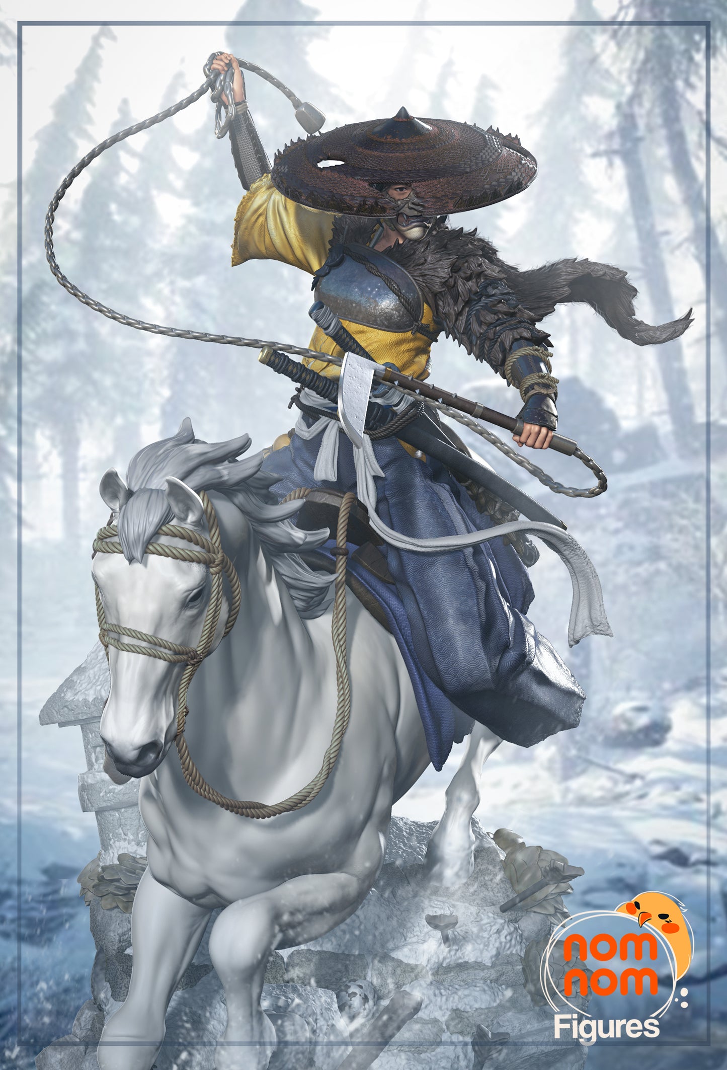 Female Samurai Horsewoman
