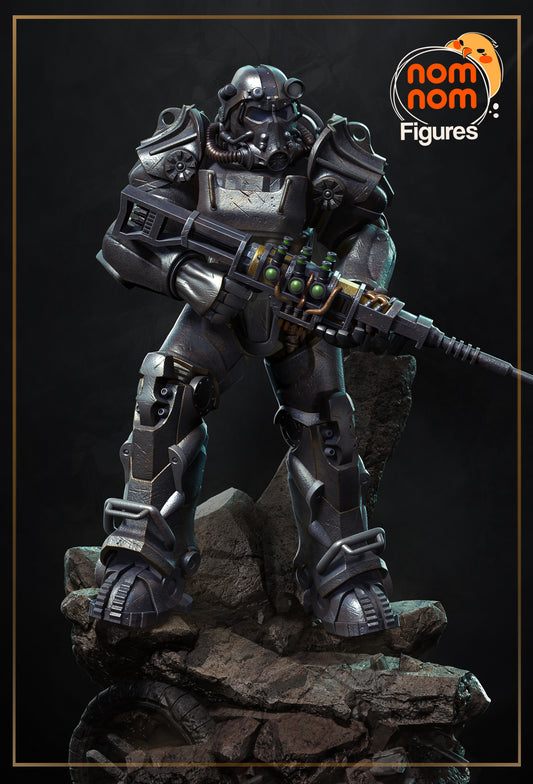Wasteland Mech Warrior | Unpainted High Fidelity Resin Figure Garage Kit