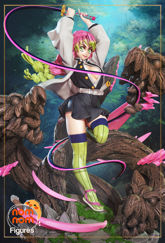 Floral Samurai resin garage kit - product image by NomNom Figures