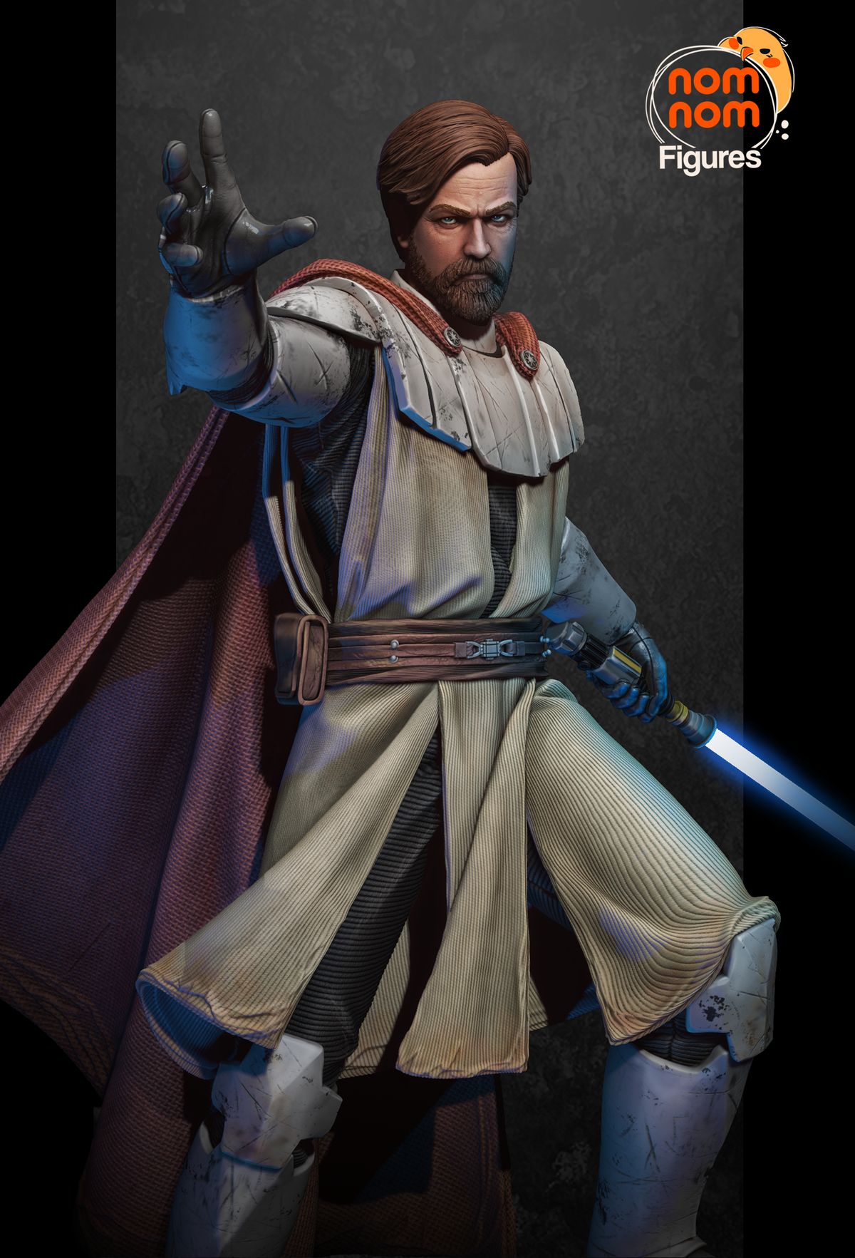 Rebel General resin garage kit - product image by NomNom Figures