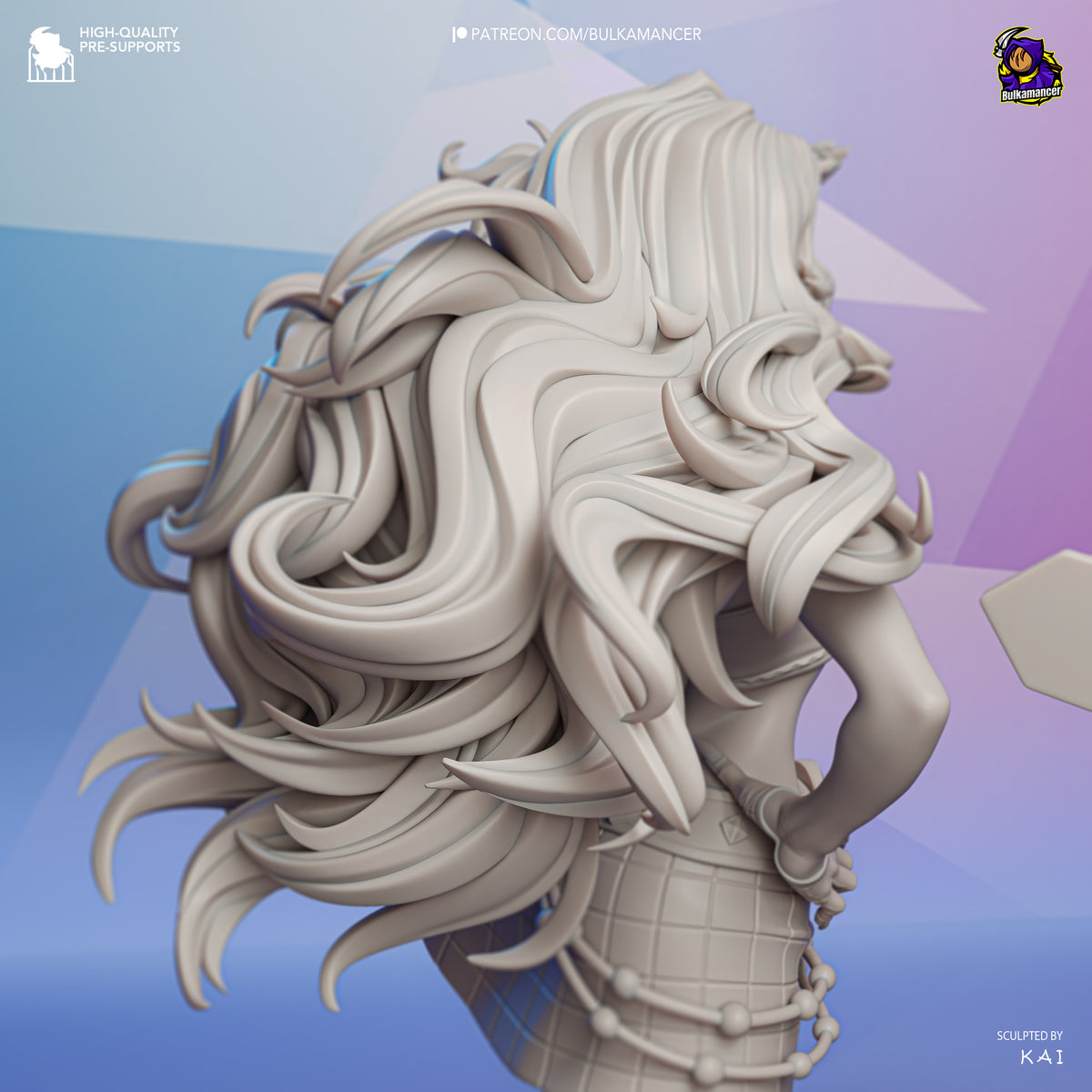Glamorous Thief resin garage kit - product image by Bulkamancer Sculpts