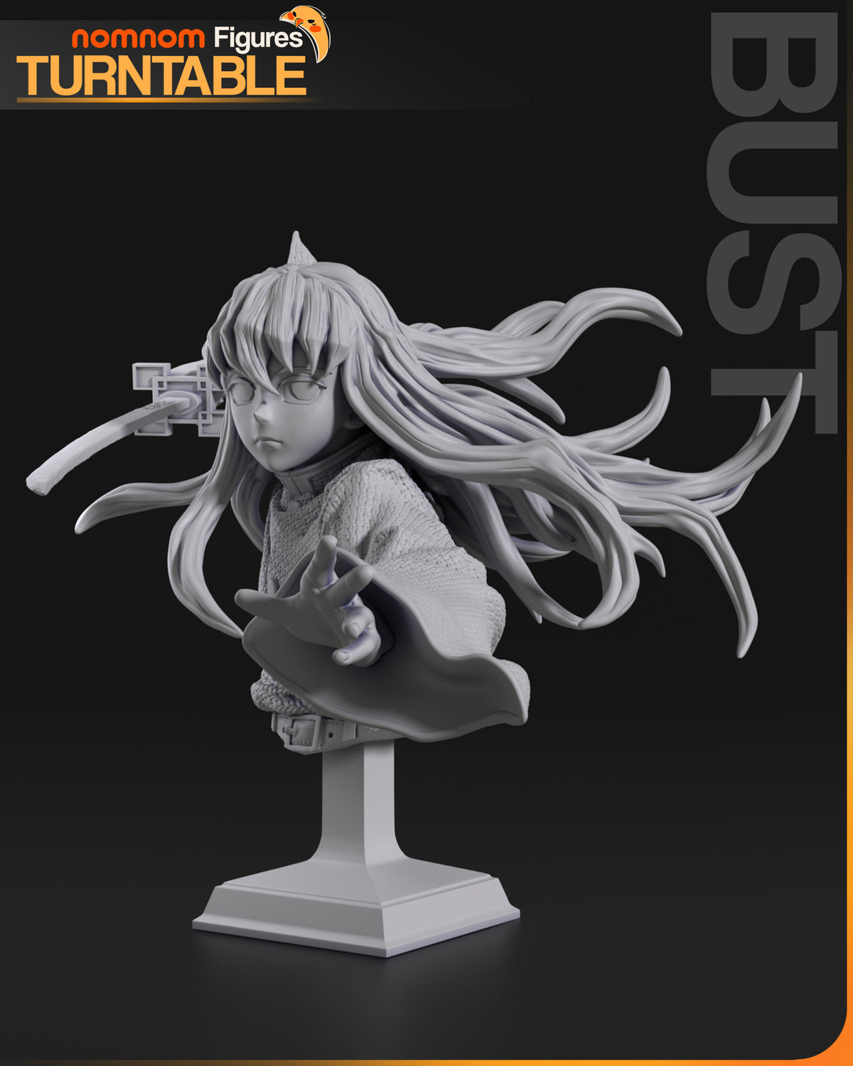 Mist Samurai resin garage kit - product image by NomNom Figures