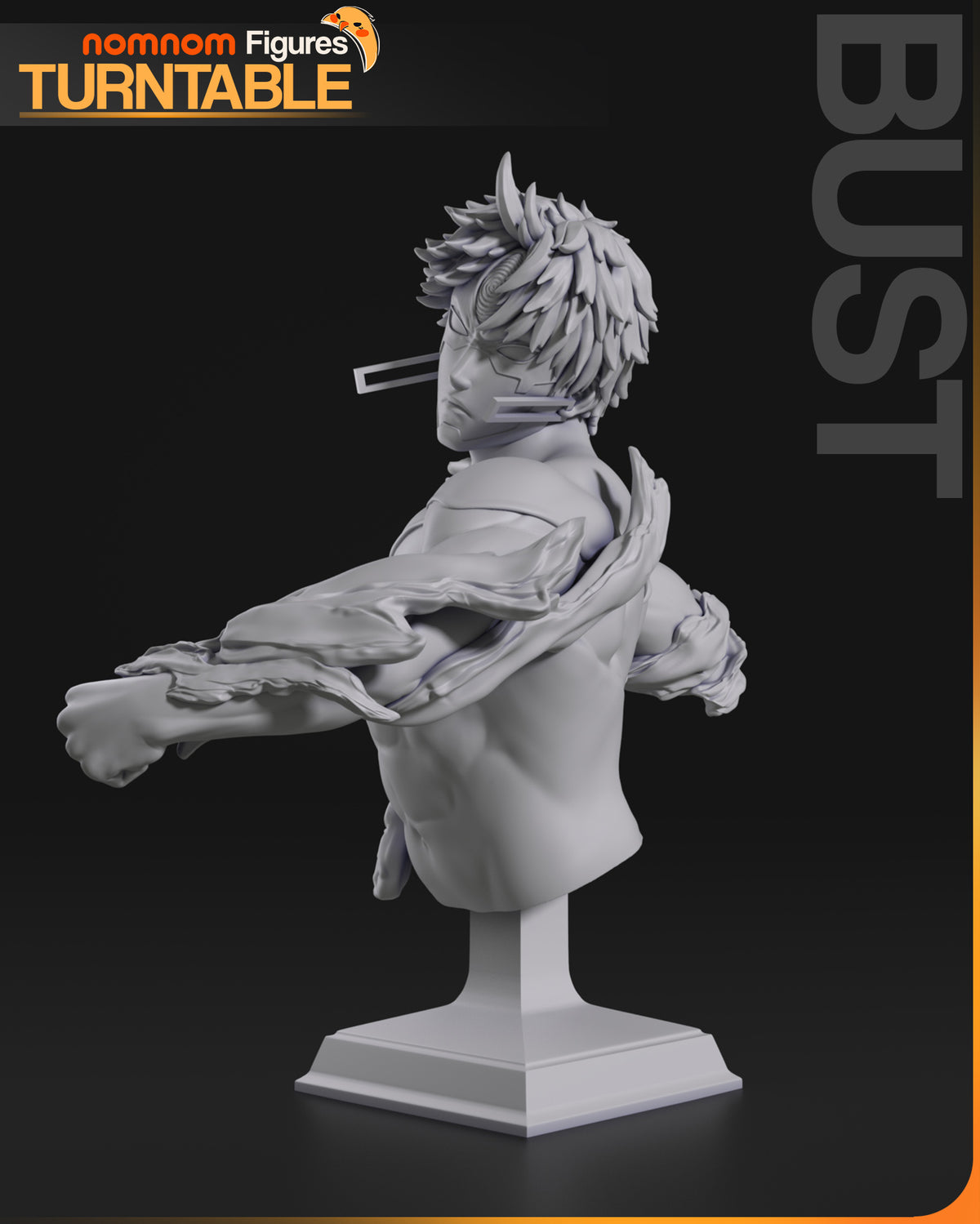 Spiritual Strongman resin garage kit - product image by NomNom Figures