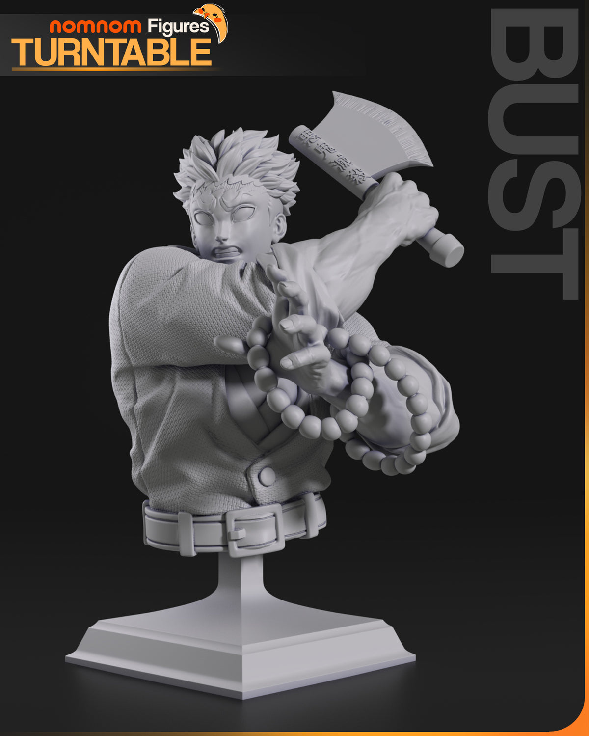 Spiritual Samurai resin garage kit - product image by NomNom Figures