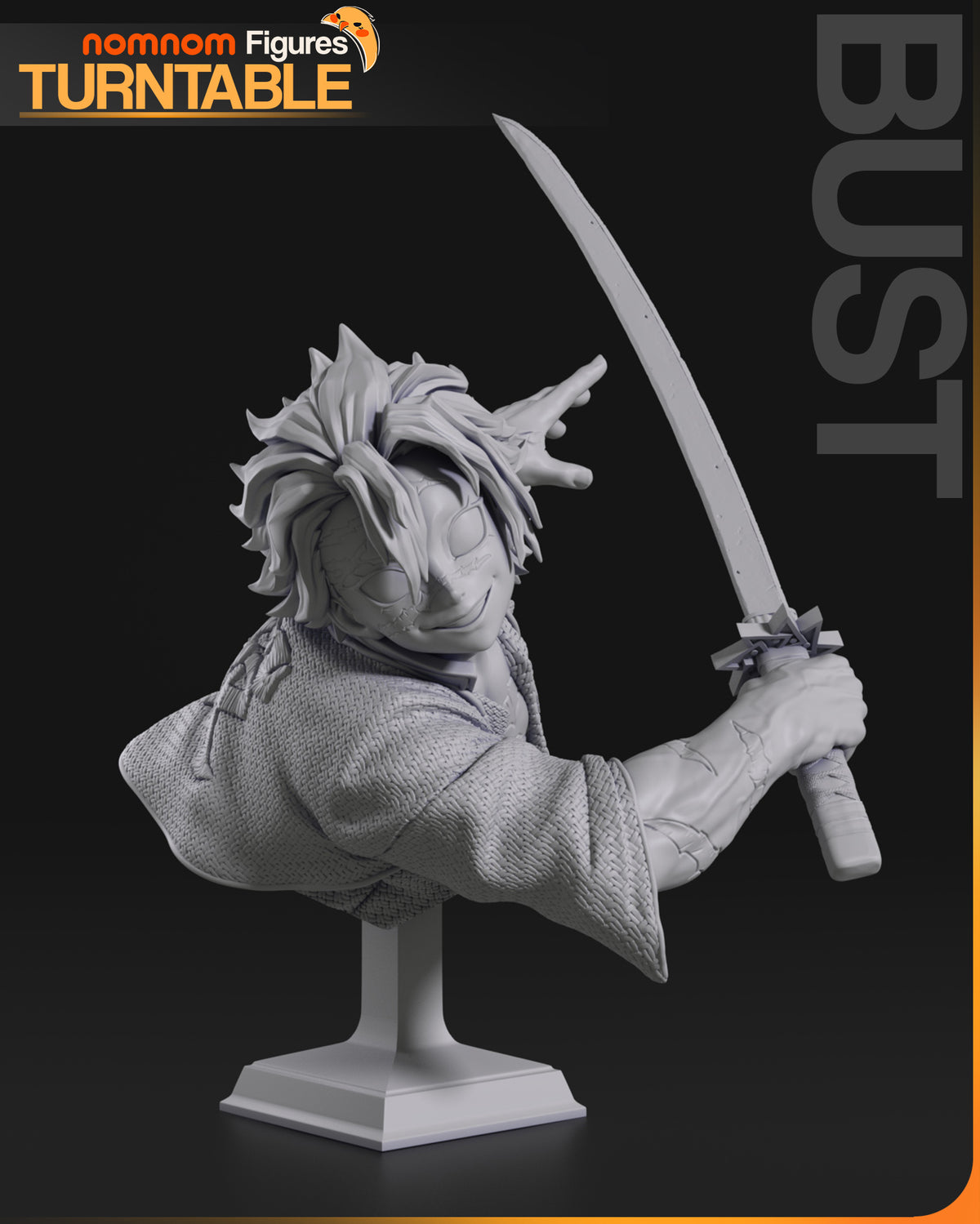 Wind Samurai resin garage kit - product image by NomNom Figures