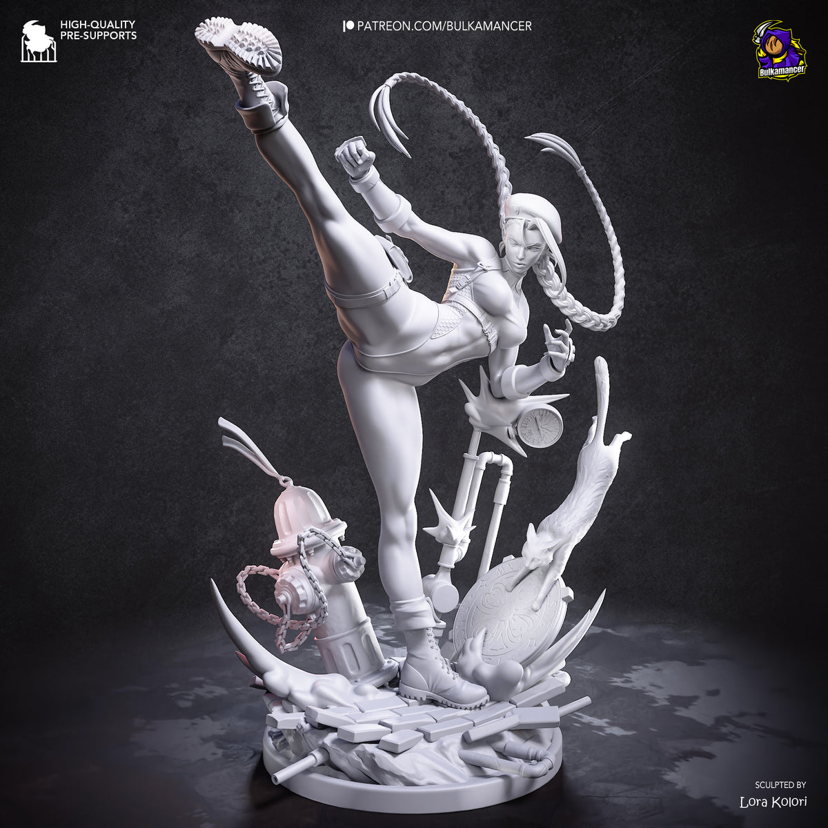 Secret Service Agent resin garage kit - product image by Bulkamancer Sculpts