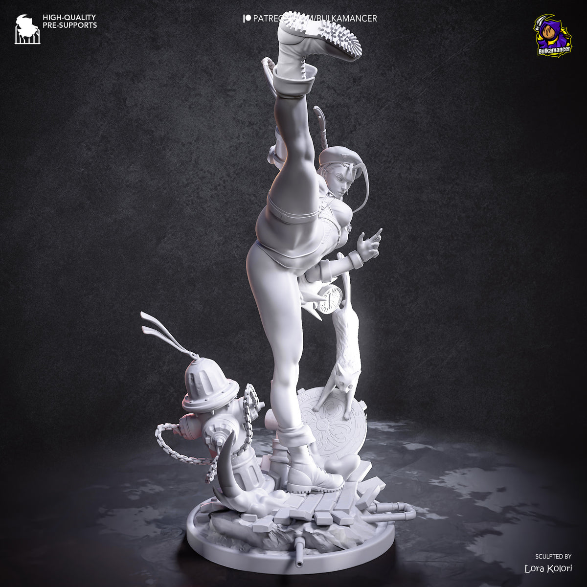 Secret Service Agent resin garage kit - product image by Bulkamancer Sculpts