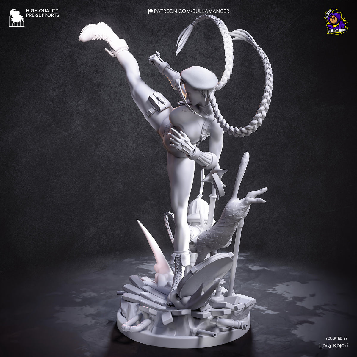 Secret Service Agent resin garage kit - product image by Bulkamancer Sculpts