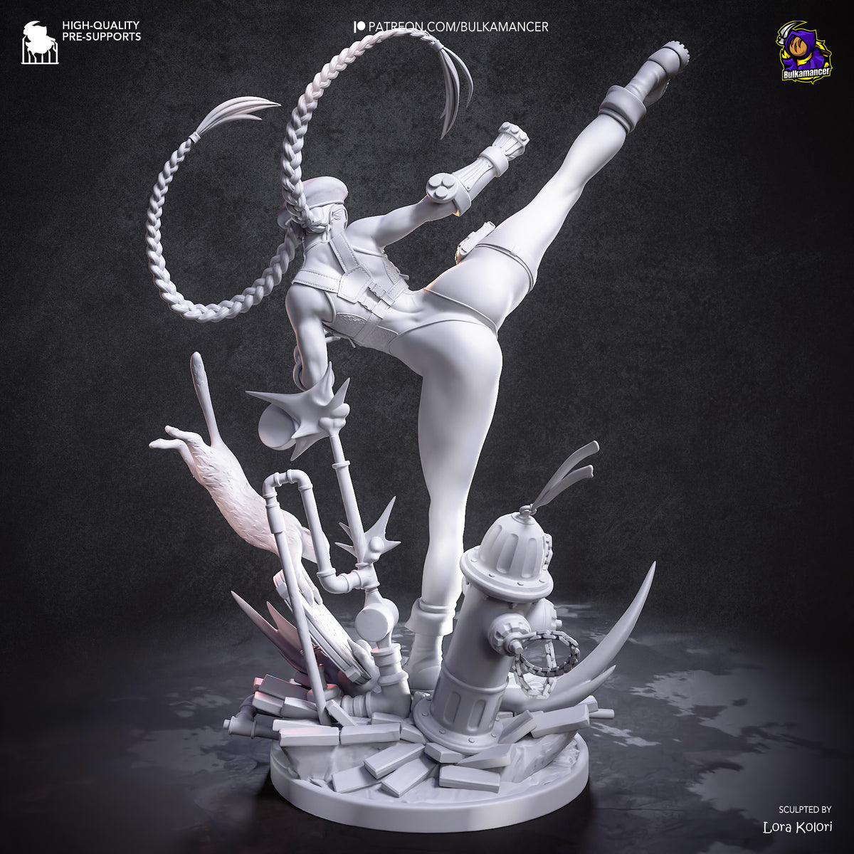Secret Service Agent resin garage kit - product image by Bulkamancer Sculpts