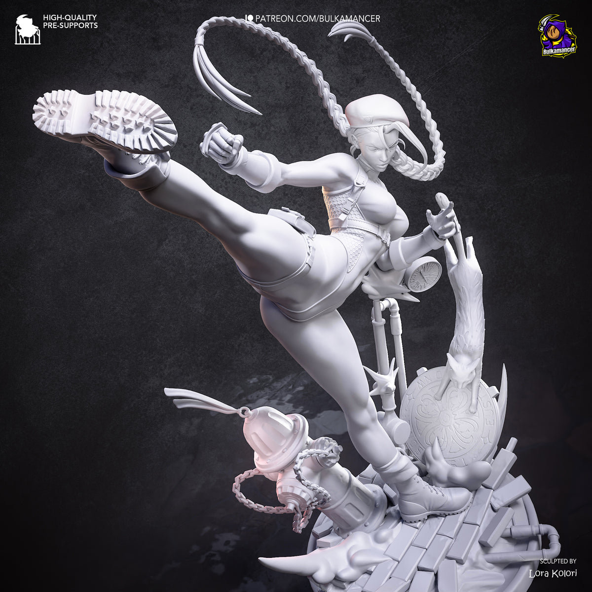 Secret Service Agent resin garage kit - product image by Bulkamancer Sculpts