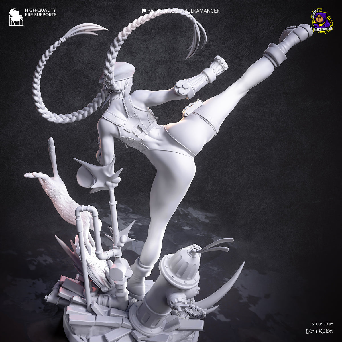 Secret Service Agent resin garage kit - product image by Bulkamancer Sculpts
