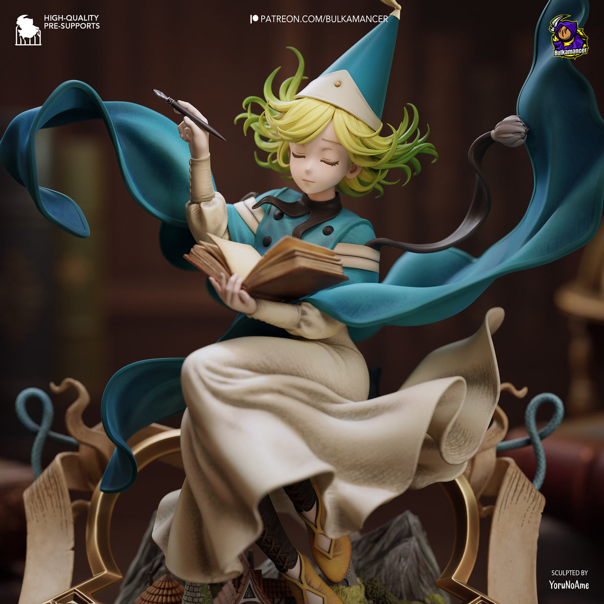 Pointed-Hat Apprentice resin garage kit - product image by Bulkamancer Sculpts