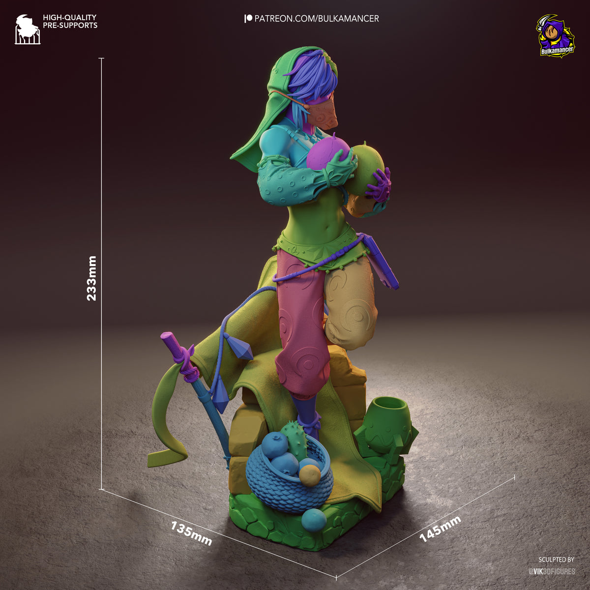 Undercover Hero resin garage kit - product image by Bulkamancer Sculpts