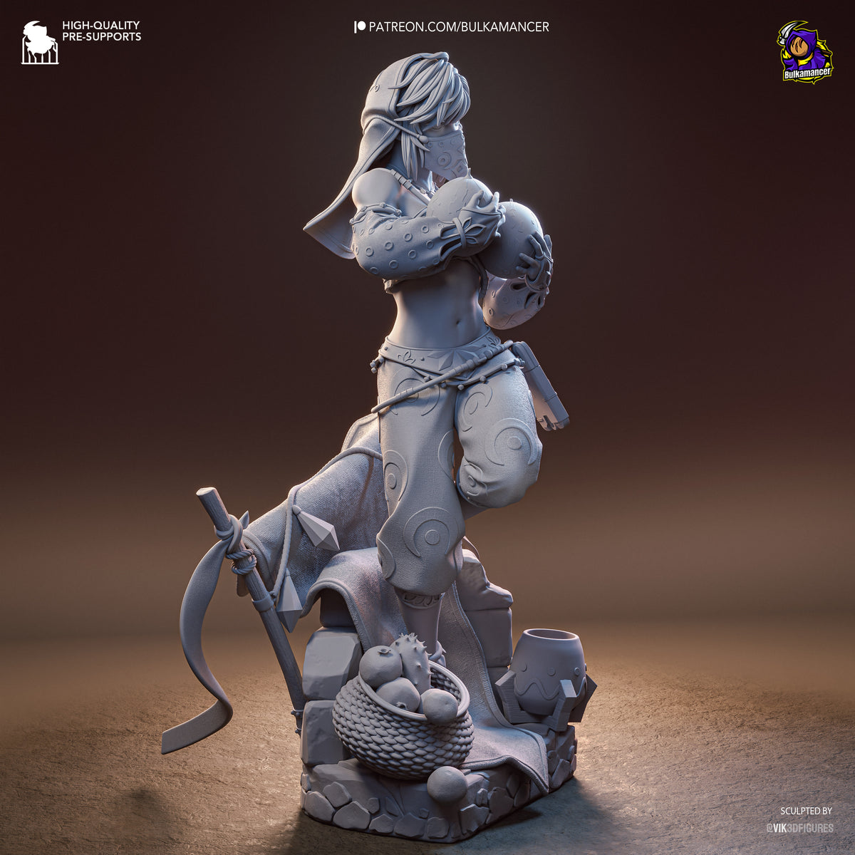 Undercover Hero resin garage kit - product image by Bulkamancer Sculpts