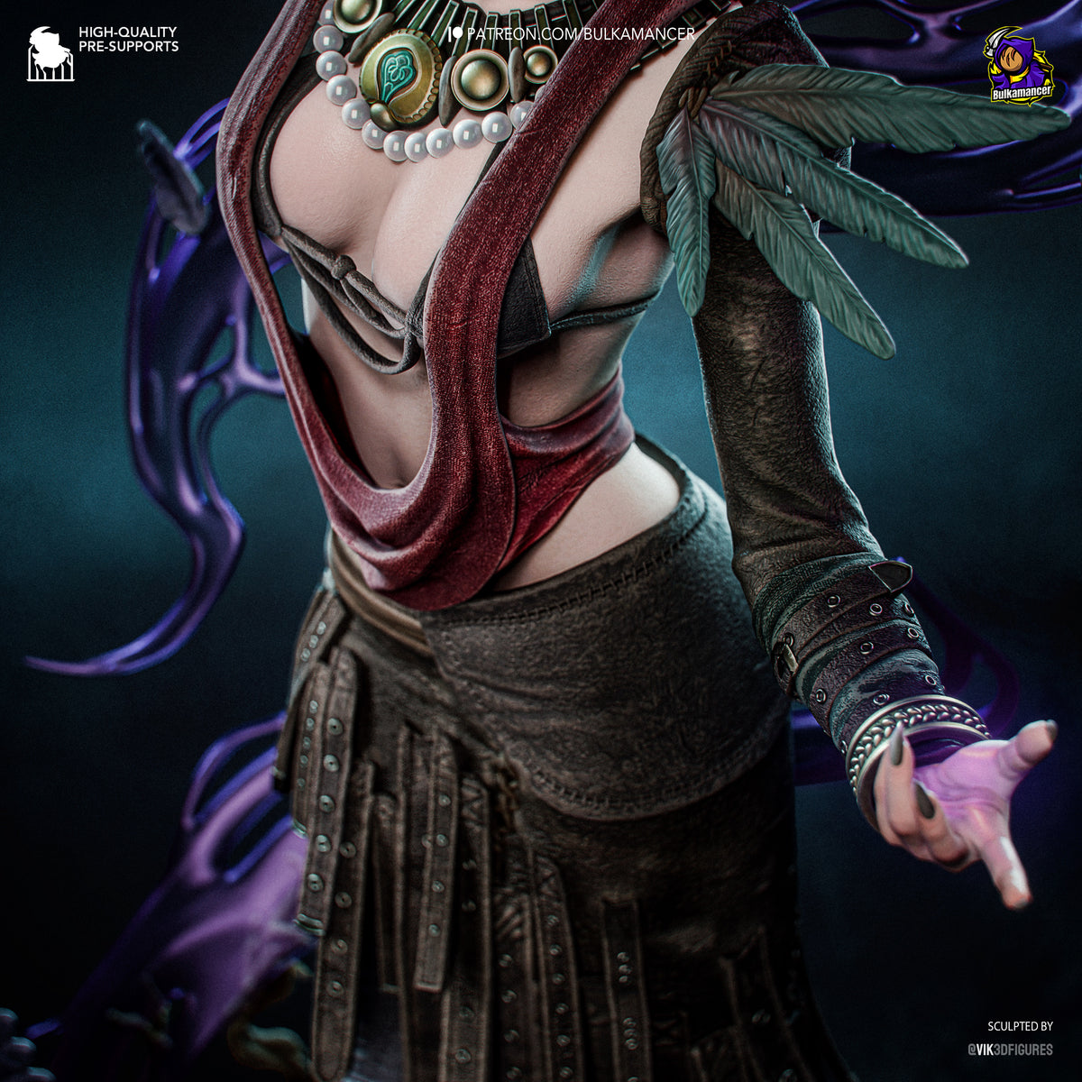 Swamp Witch – Unpainted Resin Garage Kit