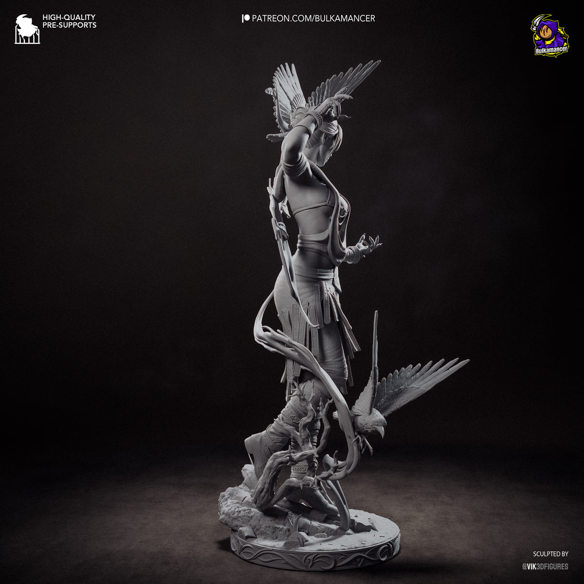 Swamp Witch – Unpainted Resin Garage Kit