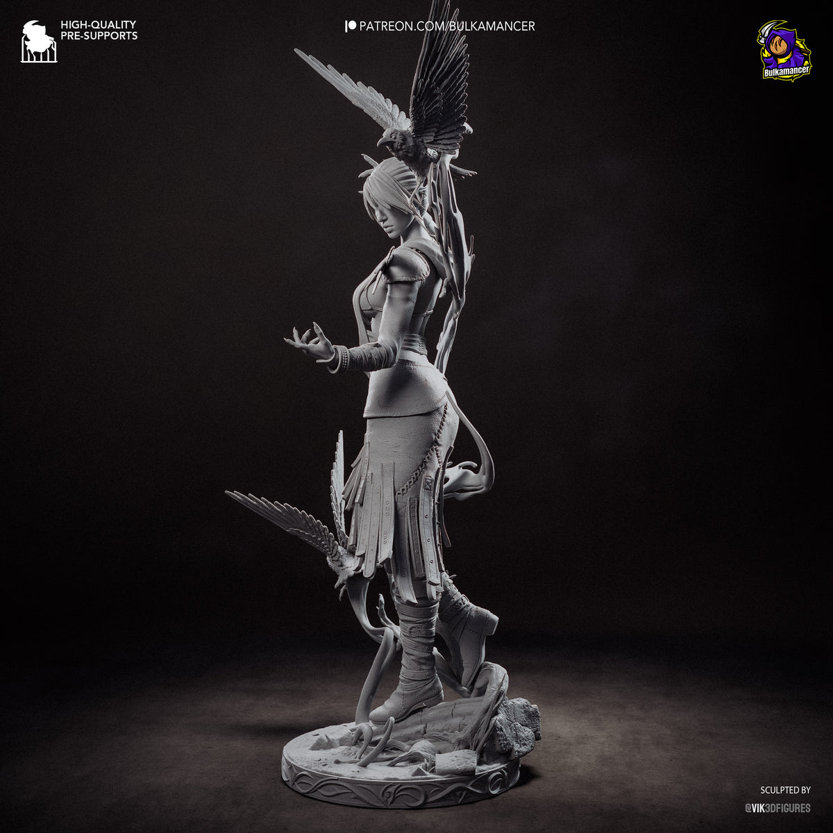 Swamp Witch – Unpainted Resin Garage Kit