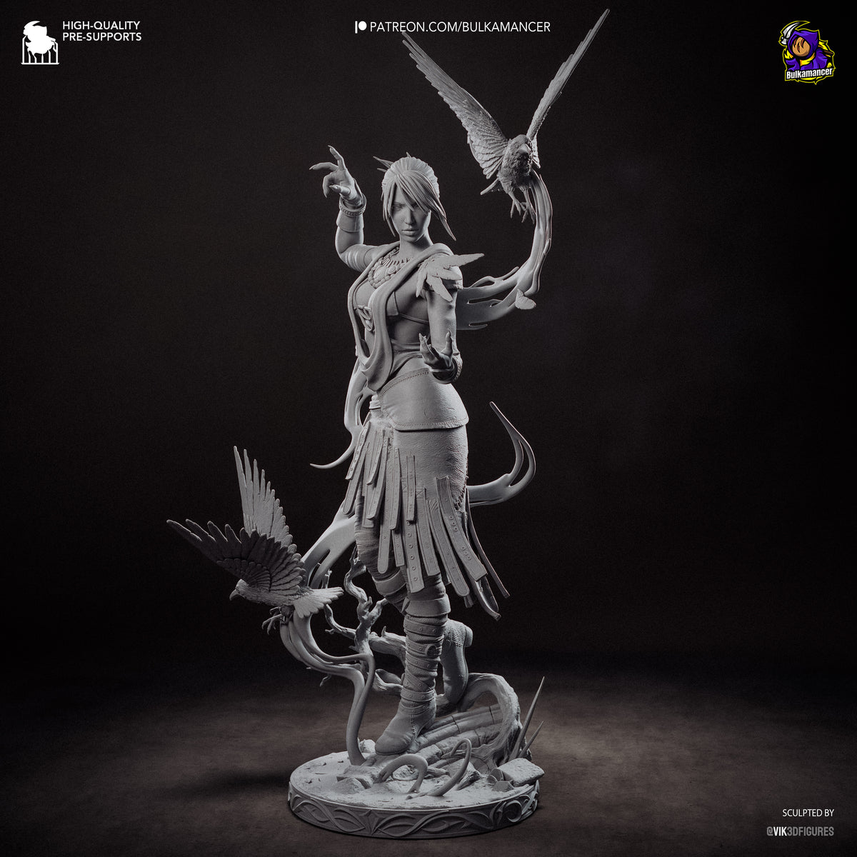 Swamp Witch – Unpainted Resin Garage Kit
