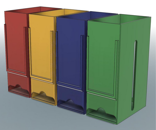 NA Standard Size TCG Booster Pack Dispenser | Digital STL File