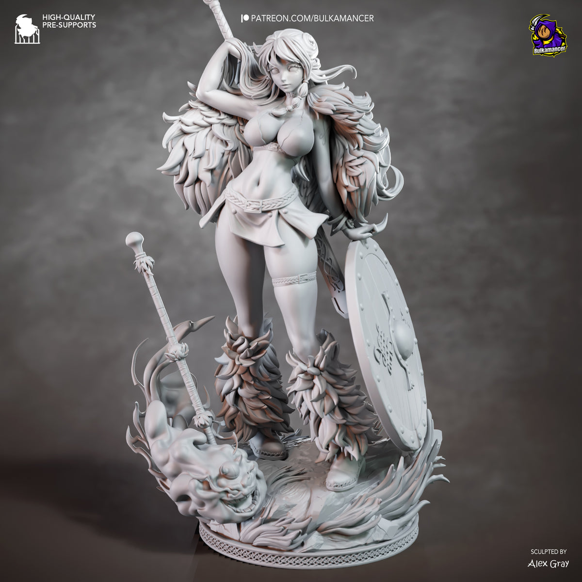 Ocean Navigator resin garage kit - product image by Bulkamancer Sculpts