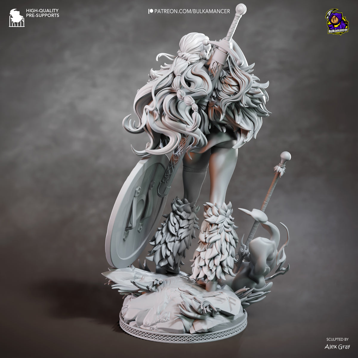 Ocean Navigator resin garage kit - product image by Bulkamancer Sculpts