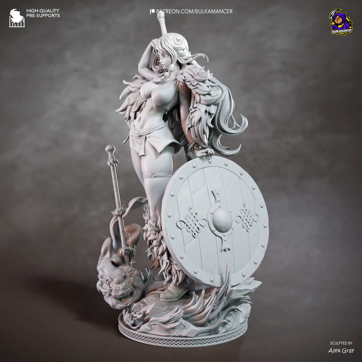 Ocean Navigator resin garage kit - product image by Bulkamancer Sculpts